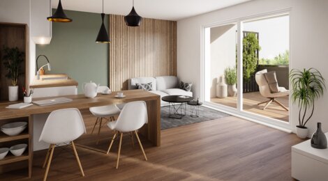 Programme immobilier neuf Les duos du cœur de Vigne - Scharrachbergheim-Irmstett : Résidence T3–T5 avec cadre verdoyant et confort optimisé proche des commodités (67310) - Référence : 7059