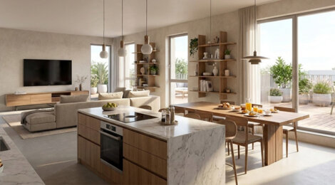 Programme immobilier neuf LE CLEMENCEAU - Schiltigheim logements du 2 au 5 pièces dans un cadre verdoyant (67300) - Référence : 17787