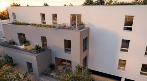 Programme immobilier neuf LE CLEMENCEAU - Schiltigheim logements du 2 au 5 pièces dans un cadre verdoyant (67300) - Référence : 17787