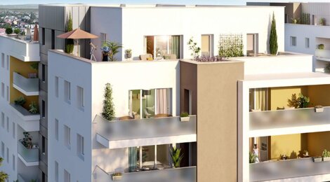 Programme immobilier neuf Les Promenades Gutenberg - Schiltigheim : Résidence T2–T5 avec cadre verdoyant et confort optimisé proche des commodités (67300) - Référence : 7013