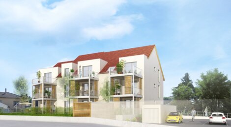 Programme immobilier neuf CARRÉ VERT - Schweighouse-sur-Moder : Dernier appartement T4 avec terrasse ensoleillée et sécurité renforcée (67590) - Référence : 264