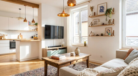 Programme immobilier neuf RUE JEANNE D'ARC - Sélestat appartement duplex de 68 mètres carrés en centre ville (67600) - Référence : 17460