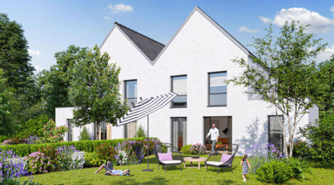 Programme immobilier neuf Les Aquarelles - Sessenheim : Résidence T3–T5 avec cadre familial et confort optimisé proche des commodités (67770) - Référence : 5774
