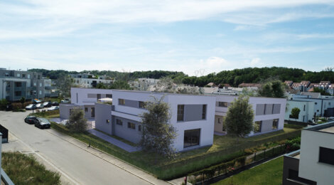 Programme immobilier neuf LES DUOS DES CHAMPS - Sierentz  à deux pas du centre et gare TER (68510) - Référence : 10810