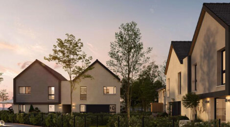 Programme immobilier neuf Les carrés Sélène - Sierentz duplex familiaux près de Saint-Louis (68510) - Référence : 17274