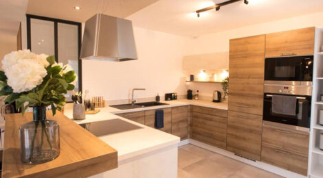 Programme immobilier neuf Les carrés Sélène - Sierentz duplex familiaux près de Saint-Louis (68510) - Référence : 17274