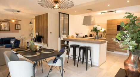 Programme immobilier neuf Les carrés Sélène - Sierentz duplex familiaux près de Saint-Louis (68510) - Référence : 17274