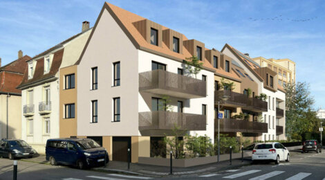 Programme immobilier neuf LE CLOS NEUDORF - Strasbourg à proximité du centre en tram D (67000) - Référence : 16420