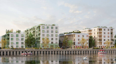 Programme immobilier neuf D'UNE RIVE A L'AUTRE - Strasbourg  à proximité du centre historique (67000) - Référence : 12298