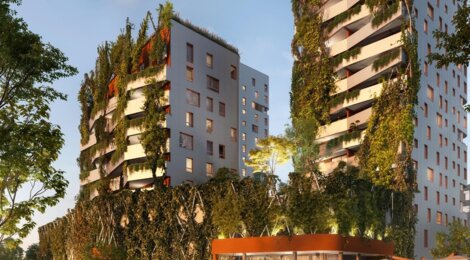 Programme immobilier neuf AVANSCENE -  Strasbourg : appartements neufs sécurisés et verdoyants en quartier Archipel (67000) - Référence : 14937