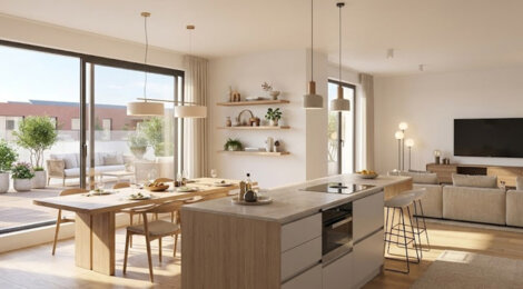 Programme immobilier neuf VILLA ROMANA - Strasbourg cadre urbain Koenigshoffen appartements avec terrasse (67000) - Référence : 17206