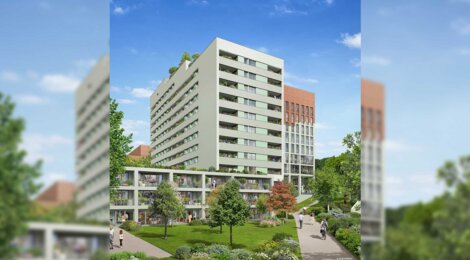 Programme immobilier neuf Viva Starlette - Strasbourg : logements neufs sécurisés et verdoyants proche des services (67000) - Référence : 15004