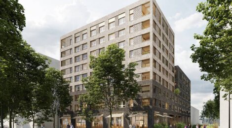 Programme immobilier neuf Quai Vatel - Strasbourg : logements neufs sécurisés et verdoyants proche des transports (67000) - Référence : 15136