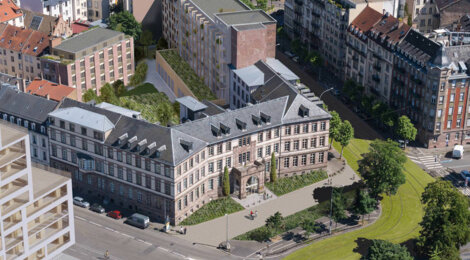 Programme immobilier neuf : Hôtel d'Esther / CGP - Strasbourg : logements rénovés du studio au T4 proche de la Place d’Haguenau (67000) - Référence : 15821