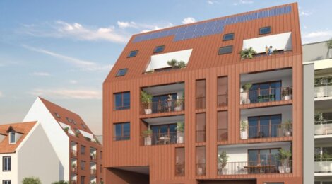 Programme immobilier neuf TERRA ROSSA - Strasbourg, résidence neuve et éco-responsabilité près du tramway B (67000) - Référence : 15912