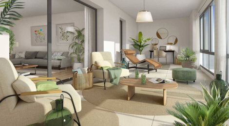 Programme immobilier neuf Nouvel Art - Strasbourg : Résidence studio–T5 avec cadre résidentiel et confort optimisé proche des transports (67000) - Référence : 7133