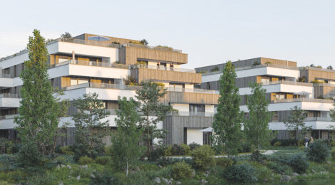 Programme immobilier neuf L'Îlot d'Õ - Strasbourg Robertsau une résidence élégante au cœur d’un quartier recherché (67000) - Référence : 17534