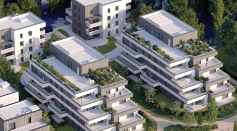 Programme immobilier neuf L'Îlot d'Õ - Strasbourg Robertsau une résidence élégante au cœur d’un quartier recherché (67000) - Référence : 17534