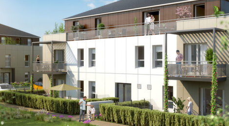 Programme immobilier neuf LA PROMENADE - Thann : Résidence T2–T5 avec cadre pavillonnaire et confort optimisé proche des commodités (68800) - Référence : 6452