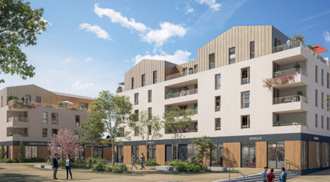 Programme immobilier neuf Résidence SOLSTICE - Thionville logements du studio au 5 pièces dans une commune frontalière (57100) - Référence : 18055