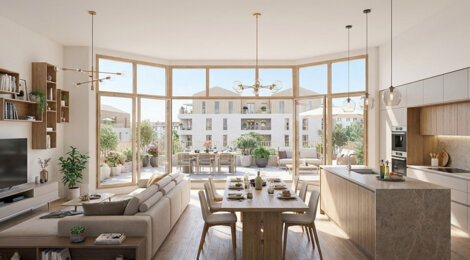 Programme immobilier neuf Résidence SOLSTICE - Thionville logements du studio au 5 pièces dans une commune frontalière (57100) - Référence : 18055