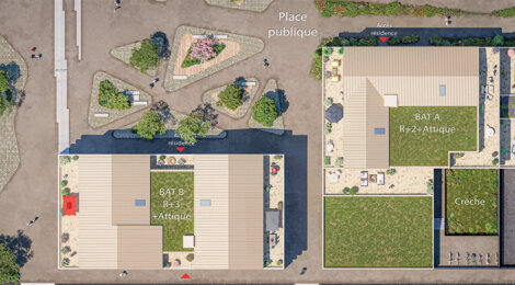 Programme immobilier neuf Résidence SOLSTICE - Thionville logements du studio au 5 pièces dans une commune frontalière (57100) - Référence : 18055
