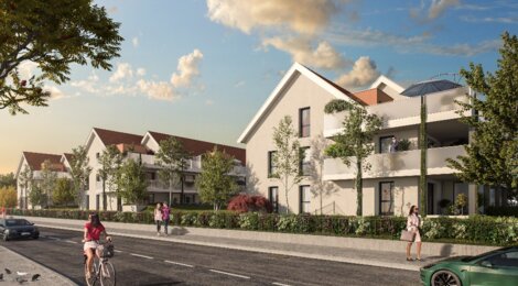 Programme immobilier neuf le domaine du veilleur - Turckheim domaine résidentiel proche Colmar (68230) - Référence : 17151