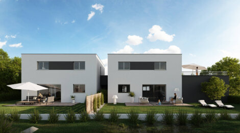 Programme immobilier neuf LES DUOS DES IMPRESSIONISTES - Vendenheim : logements neufs sécurisés et verdoyants proche des transports (67550) - Référence : 7885