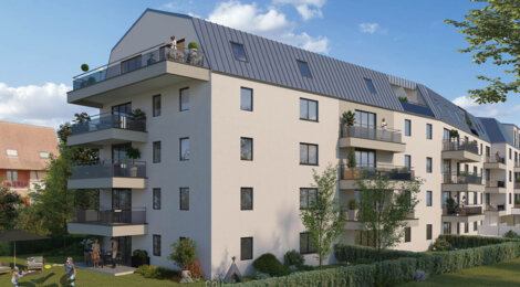 Programme immobilier neuf Cœur Village - Village-Neuf à 4 min de la frontière allemande (68128) - Référence : 18264