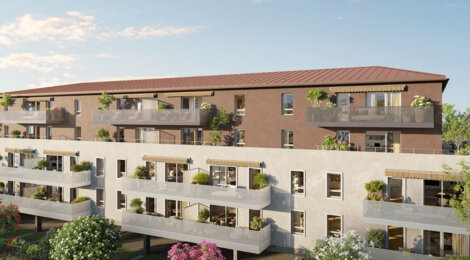 Programme immobilier neuf Osmose - Village-Neuf logements lumineux près des commerces (68128) - Référence : 17322