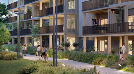 Programme immobilier neuf LES LODGES DU PARC - Villerupt logements du 2 au 5 pièces aux portes du Luxembourg (54190) - Référence : 18075