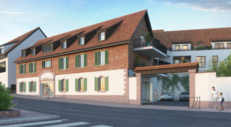 Programme immobilier neuf LE BELVEDERE - Wasselonne centre à proximité de Strasbourg (67310) - Référence : 10922