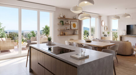 Programme immobilier neuf LE CLOS DES CAUDALIES - Wintzenheim logements du 2 au 3 pièces au cœur de l’Alsace (68920) - Référence : 17767