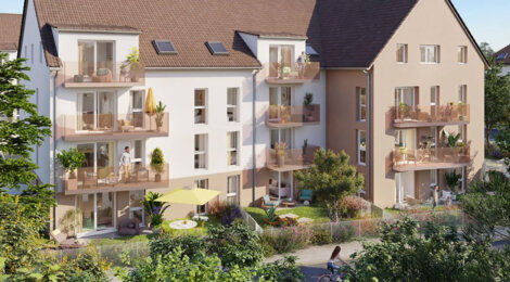 Programme immobilier neuf ECLATS DE VIGNE - Wintzenheim  proche de Colmar en 10 min (68920) - Référence : 15969