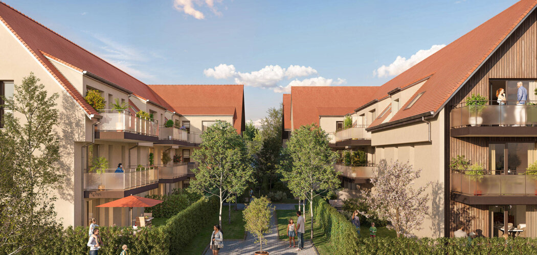 Programme immobilier neuf Le Clos des Vignes - Barr résidence intimiste proche centre-ville et gare (67140) - Référence : 15899