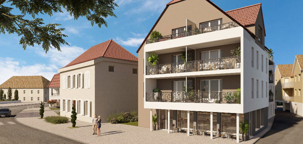 Programme immobilier neuf L'OREE DU NEULAND - Brunstatt-Didenheim adresse neuve près de Bâle (68000) - Référence : 17312