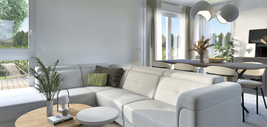Programme immobilier neuf LES carrés darian - Dachstein duplex avec jardin à 26 min de Strasbourg (67120) - Référence : 18396