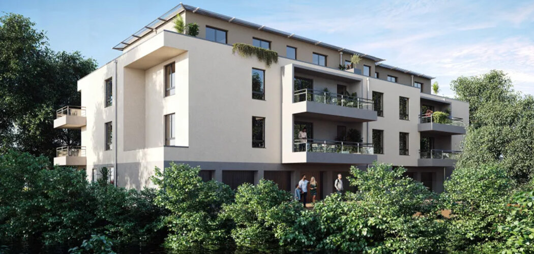 Programme immobilier neuf les terrasses du muhlbach - Huttenheim logements du 2 au 5 pièces dans un cadre verdoyant (67230) - Référence : 17967