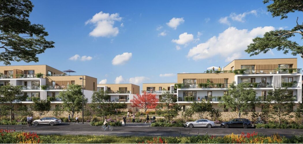 Programme immobilier neuf Les Promenades - Metz cadre jardin avec vues sur Mont-Saint-Quentin (57000) - Référence : 18077