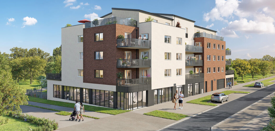 Programme immobilier neuf QUARTIER LIZE - LES TERRASSES DE LIZE - Montigny-lès-Metz cadre verdoyant aux portes de Metz (57950) - Référence : 18046