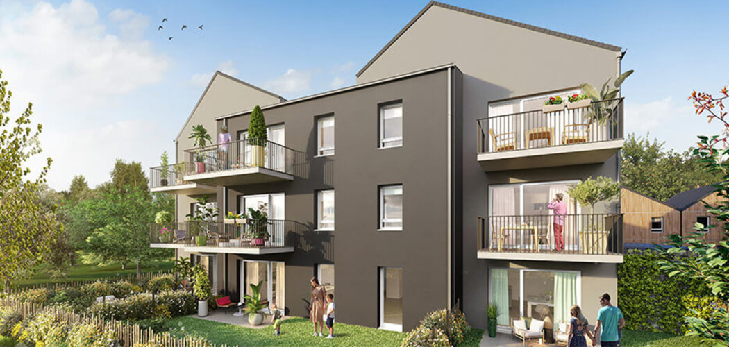Programme immobilier neuf LES VILLAS DU PARC - Nancy appartements neufs au cœur de la verdure (54000) - Référence : 17998