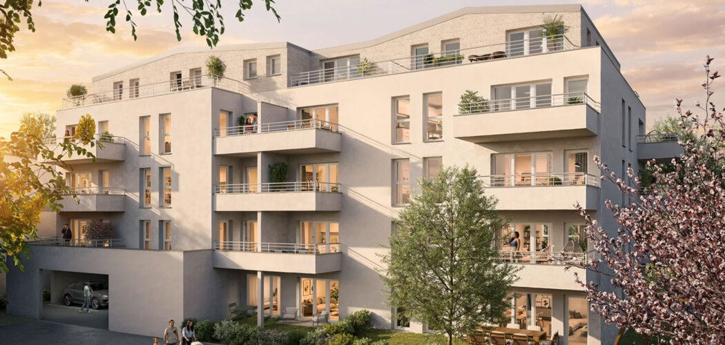 Programme immobilier neuf Le Bag-Art - Nancy cadre verdoyant proche centre ville et tramway (54000) - Référence : 18049