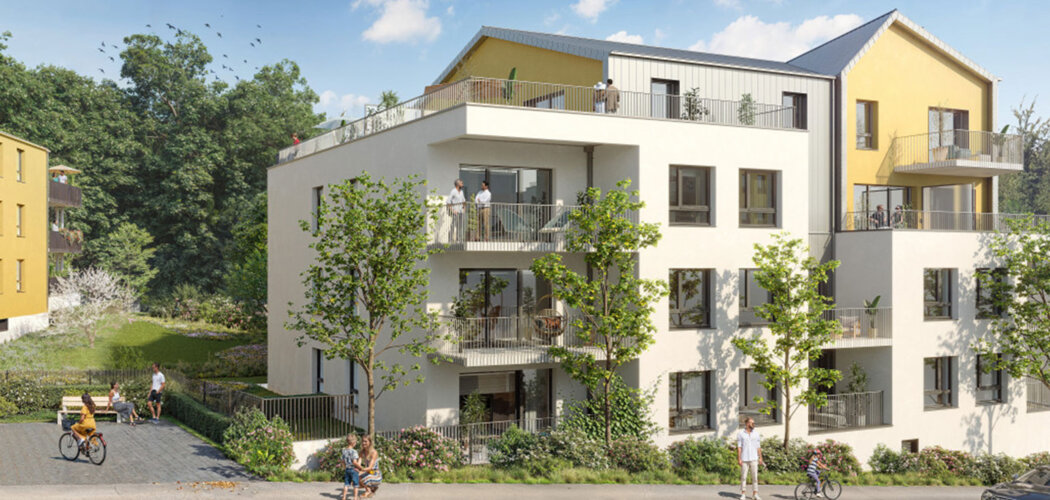 Programme immobilier neuf DOMAINE DE BUTHEGNEMONT - Nancy cadre verdoyant proche parc Cure d'Air (54000) - Référence : 18065