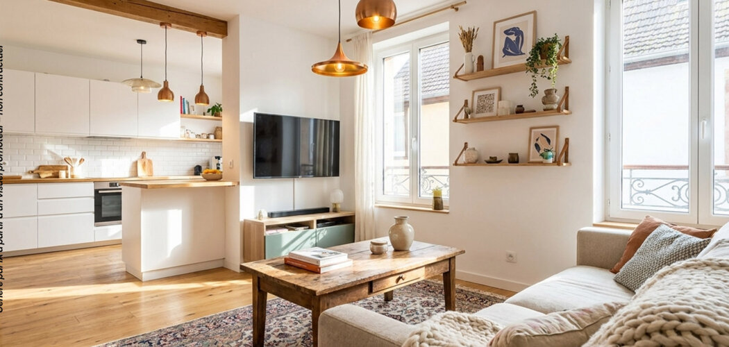 Programme immobilier neuf RUE JEANNE D'ARC - Sélestat appartement duplex de 68 mètres carrés en centre ville (67600) - Référence : 17460