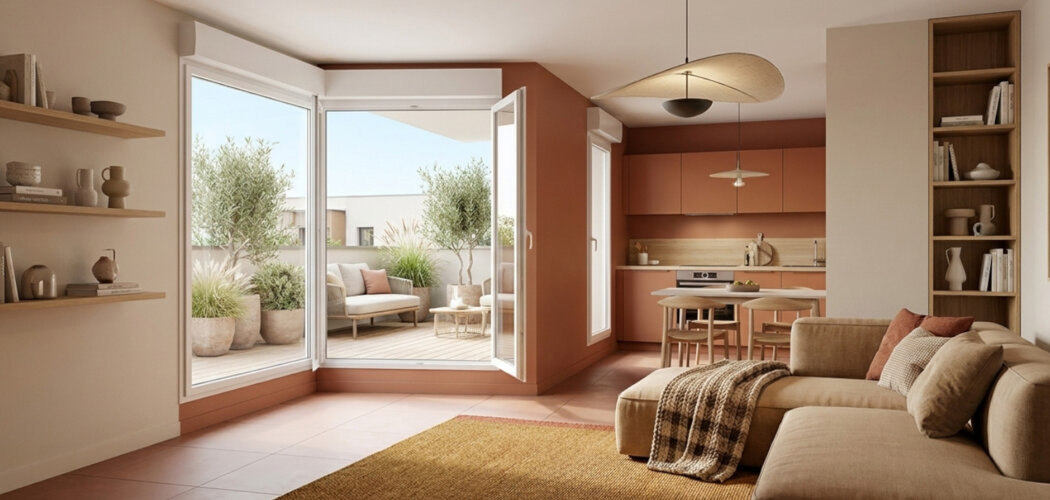 Programme immobilier neuf RESIDENCE L'HORTUS - Truchtersheim : logements neufs sécurisés et verdoyants proche des commodités (67370) - Référence : 7622