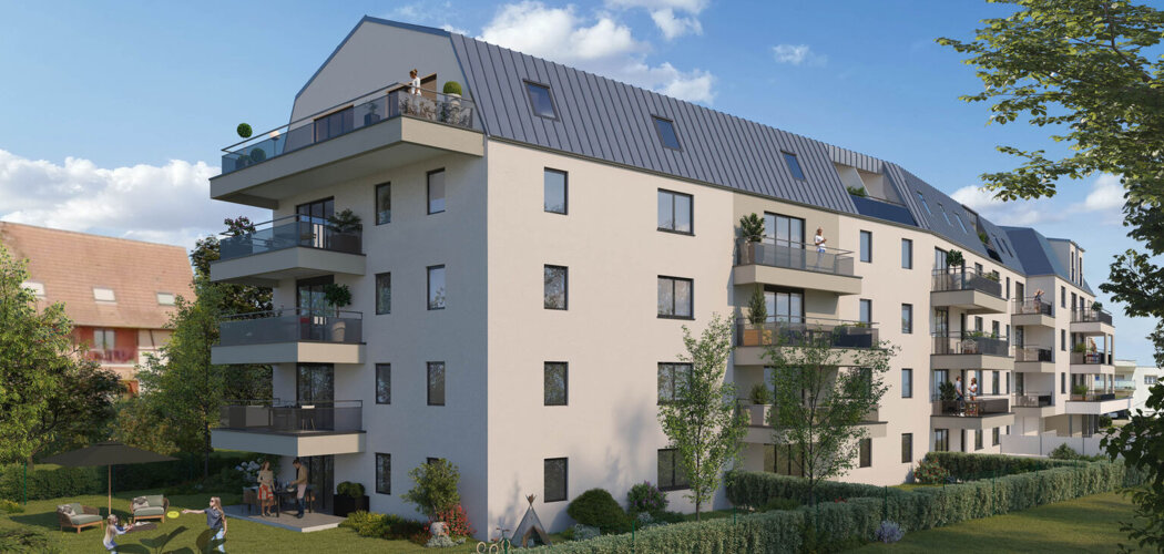 Programme immobilier neuf Cœur Village - Village-Neuf à 4 min de la frontière allemande (68128) - Référence : 18264