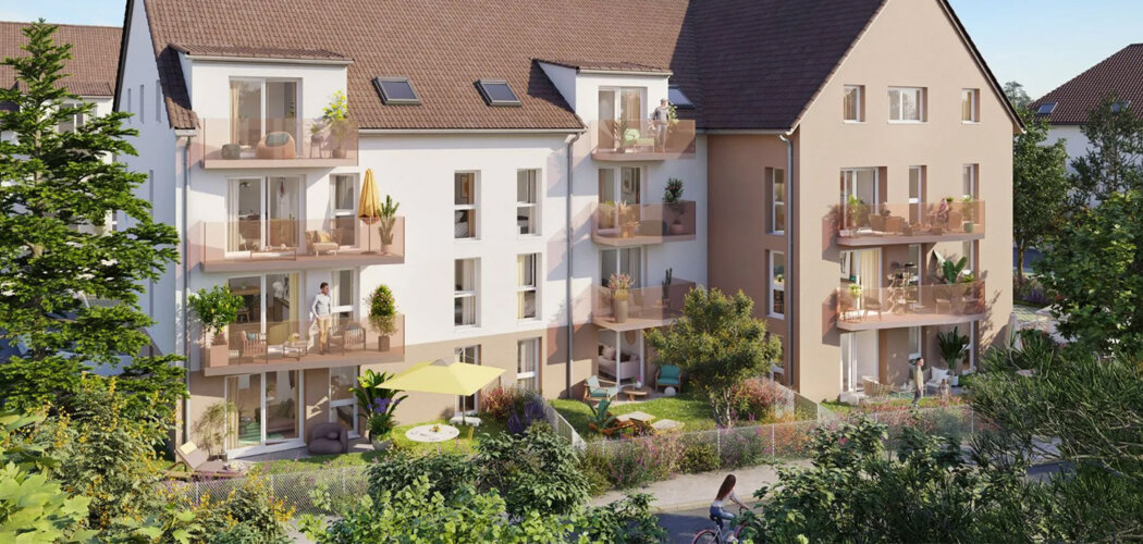 Programme immobilier neuf ECLATS DE VIGNE - Wintzenheim  proche de Colmar en 10 min (68920) - Référence : 15969