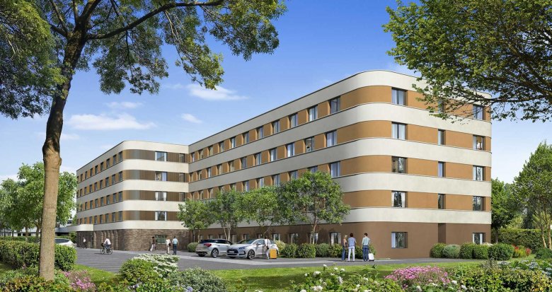 Achat / Vente immobilier neuf Illkirch-Graffenstaden résidence étudiante à 500m de l’IUT (67400) - Réf. 8249