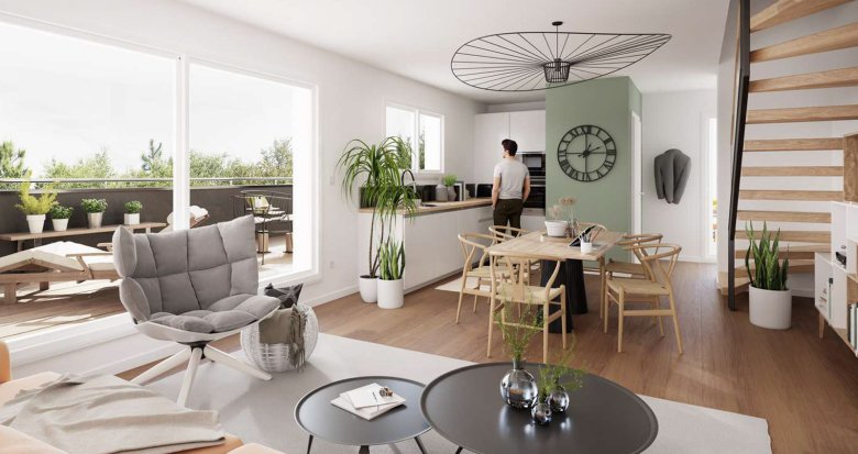 Achat / Vente immobilier neuf Mommenheim à 5 minutes de la gare (67670) - Réf. 12755