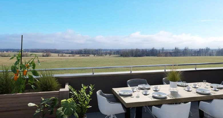 Achat / Vente immobilier neuf Mommenheim à 5 minutes de la gare (67670) - Réf. 12755